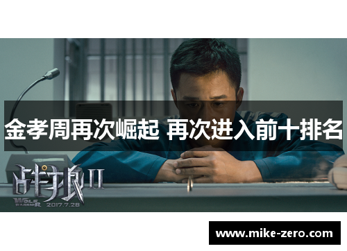 金孝周再次崛起 再次进入前十排名